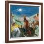 Syrian Troops in Search of Elisha-Clive Uptton-Framed Giclee Print