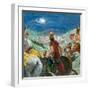 Syrian Troops in Search of Elisha-Clive Uptton-Framed Giclee Print