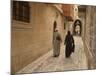 Syrian Women Walking Through Old Town, Al-Jdeida, Aleppo (Haleb), Syria, Middle East-Christian Kober-Mounted Photographic Print