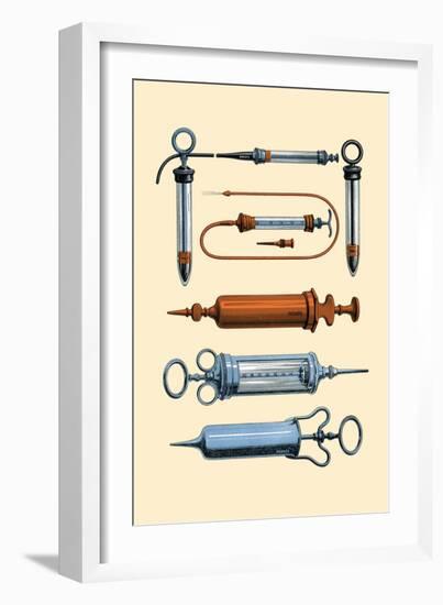 Syringes-Jules Porges-Framed Art Print