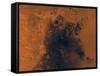 Syrtis Major Region of Mars-Stocktrek Images-Framed Stretched Canvas