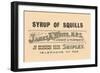 Syrup of Squills-null-Framed Art Print