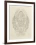 System of Architectural Ornament: Plate 12, Values of Overlap and Overlay, 1922-23-Louis Sullivan-Framed Giclee Print