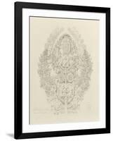 System of Architectural Ornament: Plate 12, Values of Overlap and Overlay, 1922-23-Louis Sullivan-Framed Giclee Print