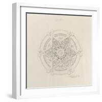 System of Architectural Ornament: Plate 19, Untitled, 1922-23-Louis Sullivan-Framed Giclee Print