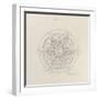 System of Architectural Ornament: Plate 19, Untitled, 1922-23-Louis Sullivan-Framed Giclee Print