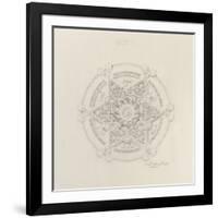 System of Architectural Ornament: Plate 19, Untitled, 1922-23-Louis Sullivan-Framed Giclee Print