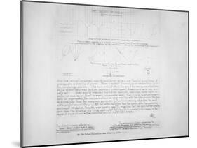 System of Architectural Ornament: Plate 5, the Values of Axes (Life Is Infinite), 1922-23-Louis Sullivan-Mounted Giclee Print