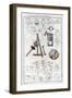 System of Astronomy, C1790-null-Framed Giclee Print