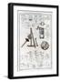 System of Astronomy, C1790-null-Framed Giclee Print