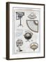 System of Astronomy, C1790-null-Framed Giclee Print