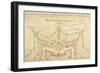 System of Mines and Countermines of Turin's Citadel During Siege of 1706-null-Framed Giclee Print