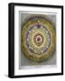 System of the Empyrean or Interior Heaven Showing the Fall of Lucifer-Prattent-Framed Art Print