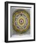 System of the Empyrean or Interior Heaven Showing the Fall of Lucifer-Prattent-Framed Art Print