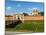 Szczebrzeszyn Gate and Cathedral, Old Town, UNESCO World Heritage Site, Zamosc, Lublin Voivodeship,-Karol Kozlowski-Mounted Photographic Print