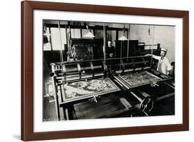 'Szczepanik's Electric Card-Cutting Machine', c1903-Unknown-Framed Photographic Print