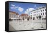 Szechenyi Square, Gyor, Western Transdanubia, Hungary, Europe-Ian Trower-Framed Stretched Canvas