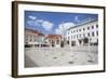 Szechenyi Square, Gyor, Western Transdanubia, Hungary, Europe-Ian Trower-Framed Photographic Print