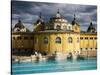 Szechenyi Thermal Baths, Budapest, Hungary, Europe-Ben Pipe-Stretched Canvas