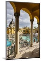 Szechenyi Thermal Baths, Budapest, Hungary, Europe-Ben Pipe-Mounted Photographic Print