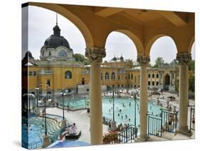 Szechenyi Thermal Baths, Budapest, Hungary-Mauricio Abreu-Stretched Canvas