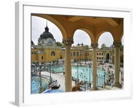 Szechenyi Thermal Baths, Budapest, Hungary-Mauricio Abreu-Framed Photographic Print