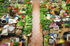 Vegetable Market in Kota Bharu, Kelantan, Malaysia, Asia-szefei-Photographic Print