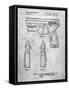 T 1000 Laser Pistol Patent-Cole Borders-Framed Stretched Canvas