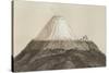 T.1594 Cotopaxi, Drawn by Stock from a Sketch by Humboldt, Engraved by Edmond Lebel (1834-1908)…-Friedrich Alexander, Baron Von Humboldt-Stretched Canvas