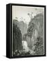 T.1597 Cascade of Regla, Near Mexico, from Vol I of 'Researches Concerning the Institutions and…-Friedrich Alexander, Baron Von Humboldt-Framed Stretched Canvas