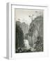 T.1597 Cascade of Regla, Near Mexico, from Vol I of 'Researches Concerning the Institutions and…-Friedrich Alexander, Baron Von Humboldt-Framed Giclee Print