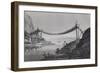 T.1603 Bridge of Ropes, Near Penipe, from Vol II of 'Researches Concerning the Institutions and…-Friedrich Alexander, Baron Von Humboldt-Framed Giclee Print