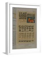 T.1605 Fragments of a Hieroglyphical Manuscript at Dresden, from Vol II of 'Researches Concerning…-Friedrich Alexander, Baron Von Humboldt-Framed Giclee Print