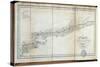 T.1608 Map of the Course of the Oroonoko from the Mouth of the Rio Sinaruco to Angostura, from…-Friedrich Alexander, Baron Von Humboldt-Stretched Canvas