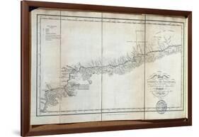 T.1608 Map of the Course of the Oroonoko from the Mouth of the Rio Sinaruco to Angostura, from…-Friedrich Alexander, Baron Von Humboldt-Framed Giclee Print