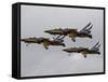 T-50 Golden Eagles from the Republic of Korea Air Force Aerobatic Team-Stocktrek Images-Framed Stretched Canvas