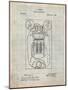 T. A. Edison Vote Recorder Patent-Cole Borders-Mounted Art Print