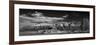 T A Moulton Barn Panorama BW-Steve Gadomski-Framed Photographic Print