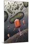 T-bacteriophages Attacking E. Coli-Richard Bizley-Mounted Photographic Print