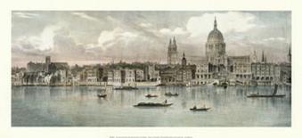 View of the Bank of the Thames I-T^ Baynes-Art Print