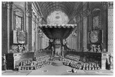 Canonization of Saints in St Peter's Church, Rome-T Brown-Giclee Print