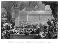 The General Assembly of the Church of Scotland as in 1783-T Brown-Giclee Print