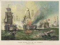 Battle of Cape St. Vincent the British Fleet Under Admiral Jervis Defeats the Spanish-T.c. Moore-Art Print