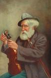 Musician with a Violin-T. Clare-Giclee Print