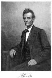 Abraham Lincoln (1809-186), US President, 1860-T Cole-Stretched Canvas