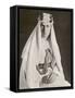 T E Lawrence (Lawrence of Arabia) in Desert Robes-null-Framed Stretched Canvas