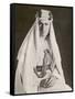 T E Lawrence (Lawrence of Arabia) in Desert Robes-null-Framed Stretched Canvas