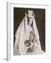 T E Lawrence (Lawrence of Arabia) in Desert Robes-null-Framed Premium Photographic Print