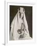 T E Lawrence (Lawrence of Arabia) in Desert Robes-null-Framed Premium Photographic Print