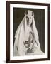 T E Lawrence (Lawrence of Arabia) in Desert Robes-null-Framed Premium Photographic Print